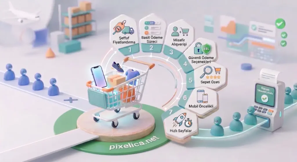 E-Ticarette Sepeti Terk Etme Oranını Düşüren 7 Kullanıcı Deneyimi (UX) İpucu