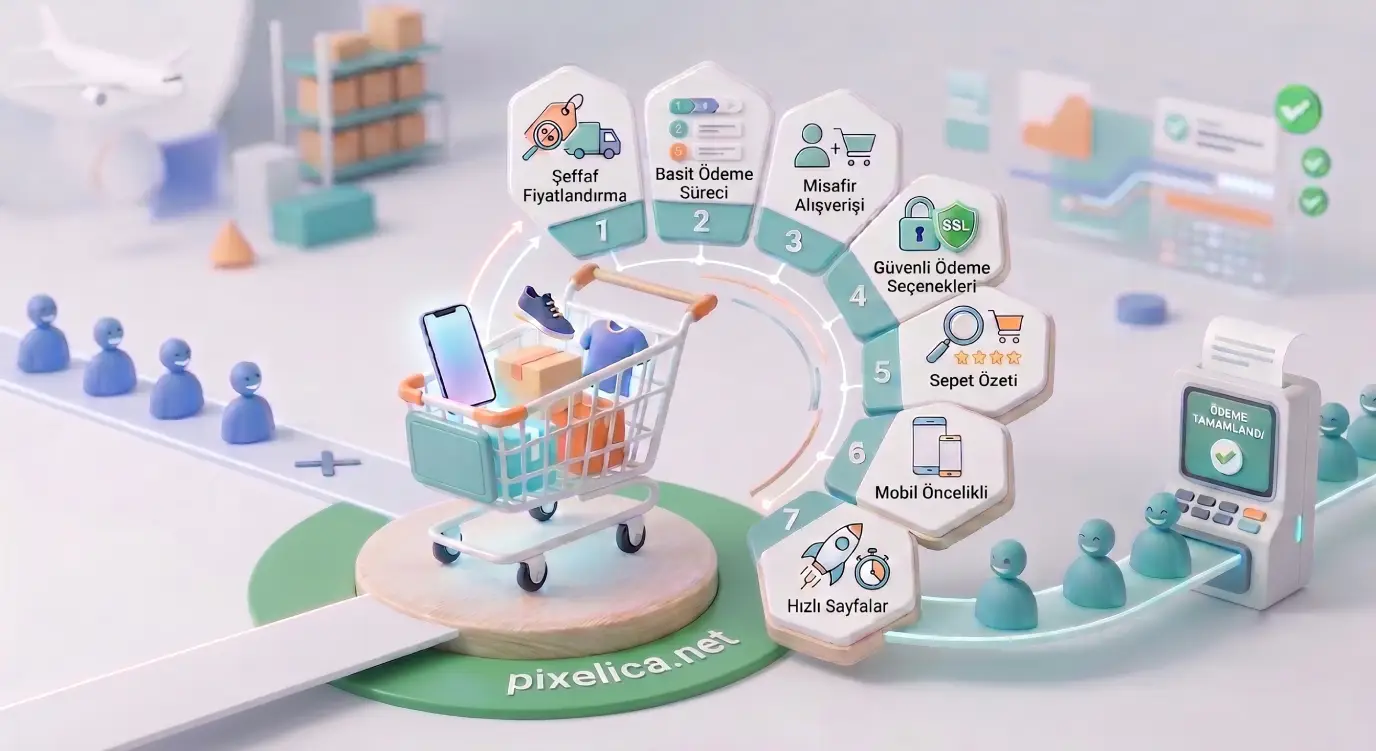E-Ticarette Sepeti Terk Etme Oranını Düşüren 7 Kullanıcı Deneyimi (UX) İpucu
